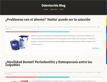 Tablet Screenshot of blog.odontovida.com